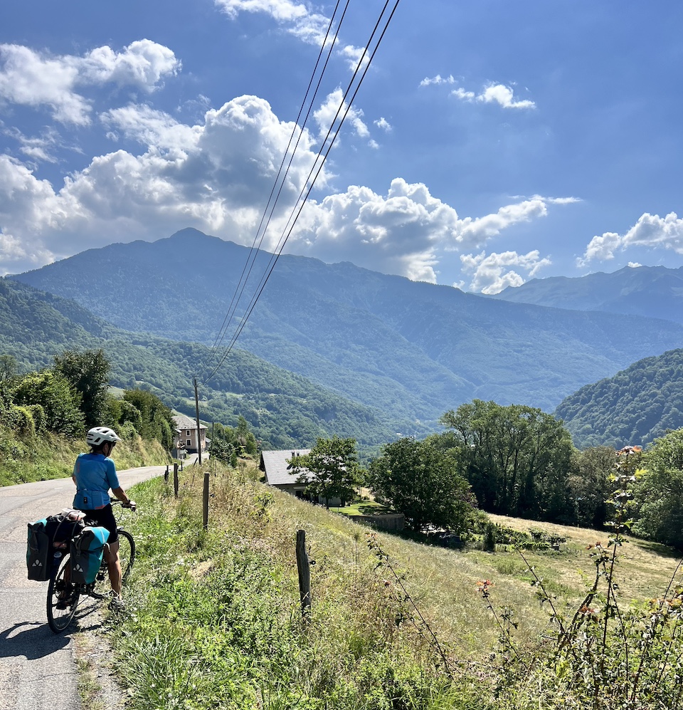 Viaje en bicicleta eléctrica por los Alpes