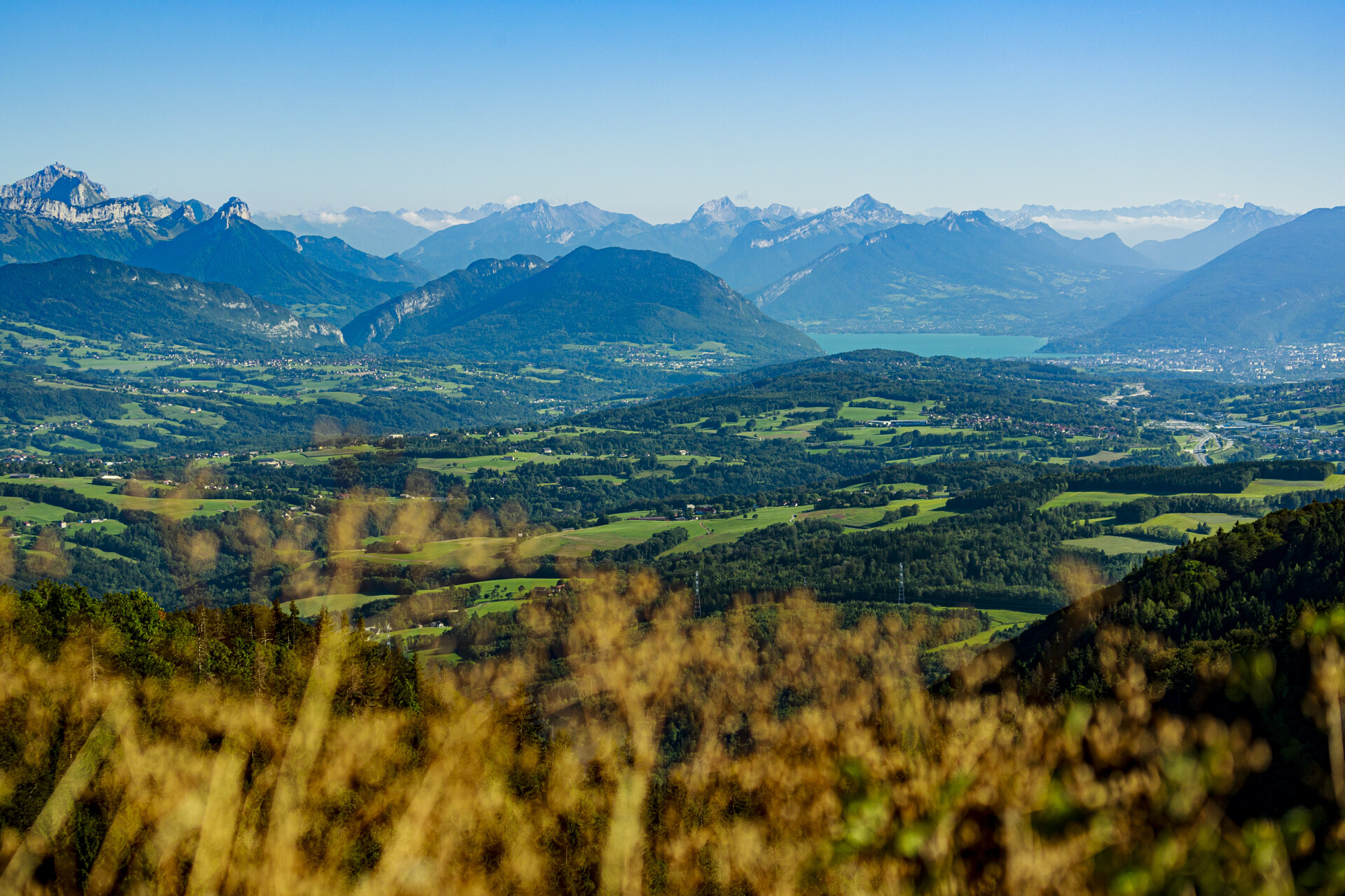 saleve au printemps