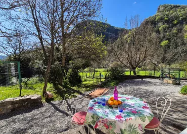 Coin repas extérieur