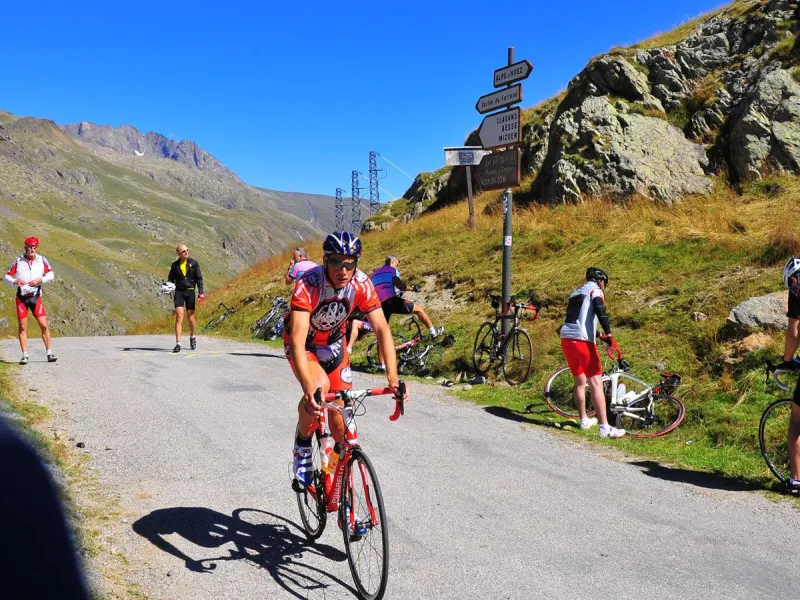 Alpe d'Huez, col de Sarenne et les balcons d'Auris