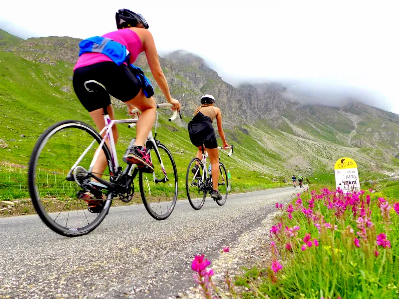 Al pie del Iseran a la salida de Val d'Isère
