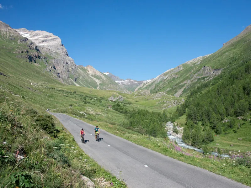 Al pie del Col de l'Iseran, en la costa alto-tarentaise