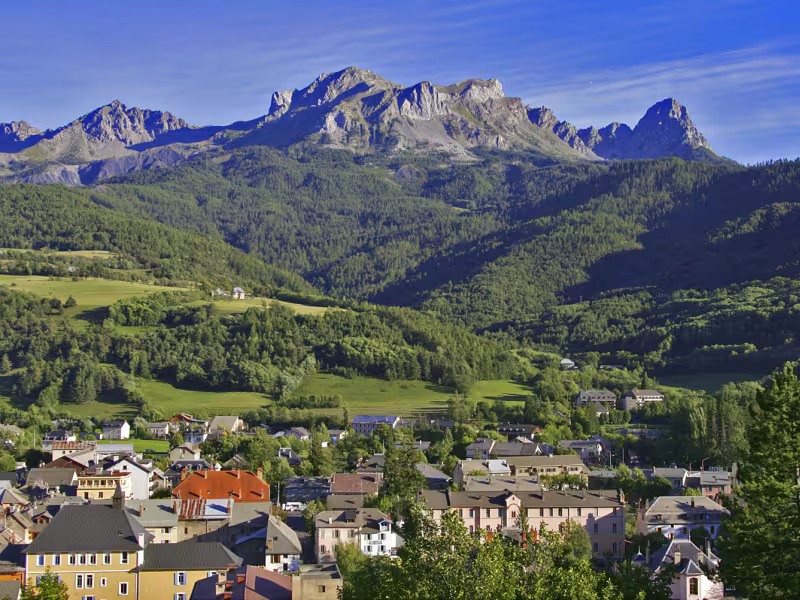 Vista de Barcelonnette Ubaye