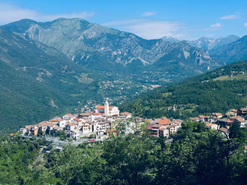 La Bollène-Vésubie en los Alpes Marítimos