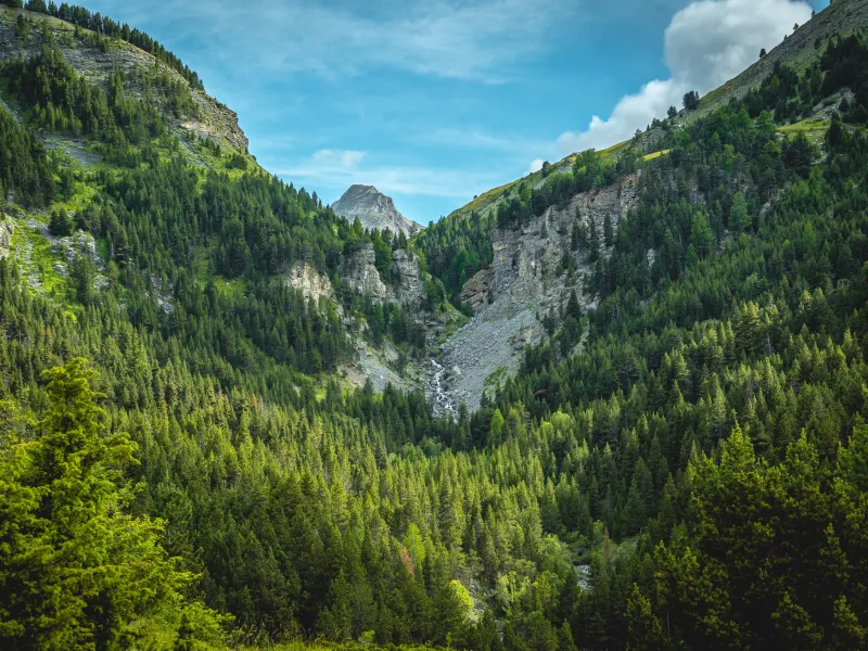 Cascada de Pissoun en Terres Pleines