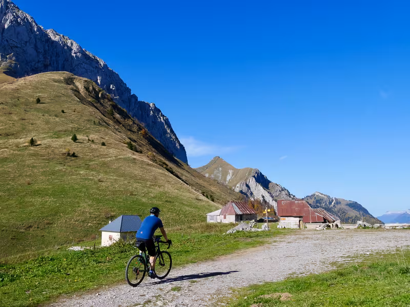 Paso de grava de Aravis