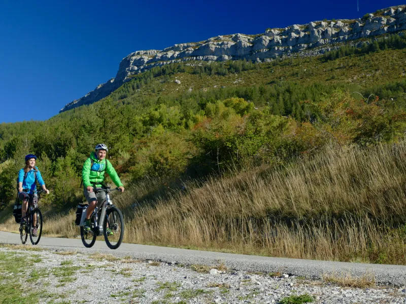 En el Col du Corobin entre Digne-les-Bains y Barrême