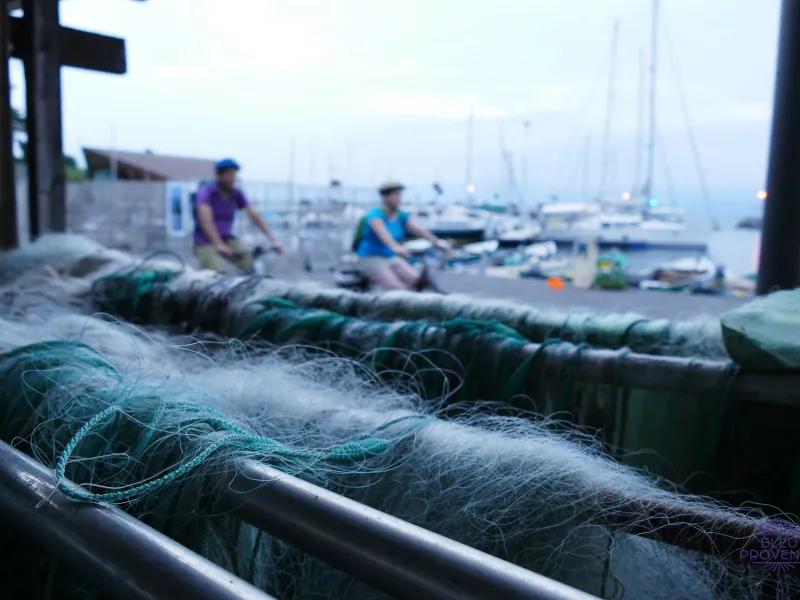 Adoquinado del puerto de Thonon-les-Bains
