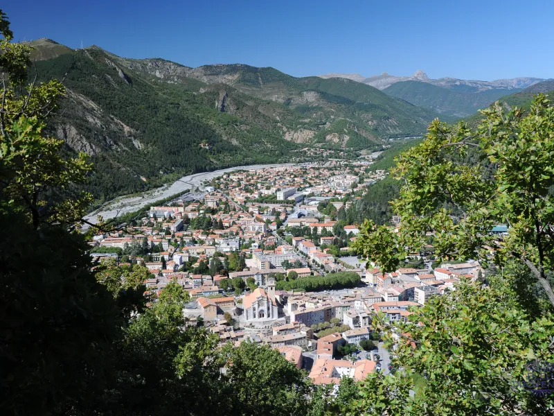 Vista de Digne-les-Bains