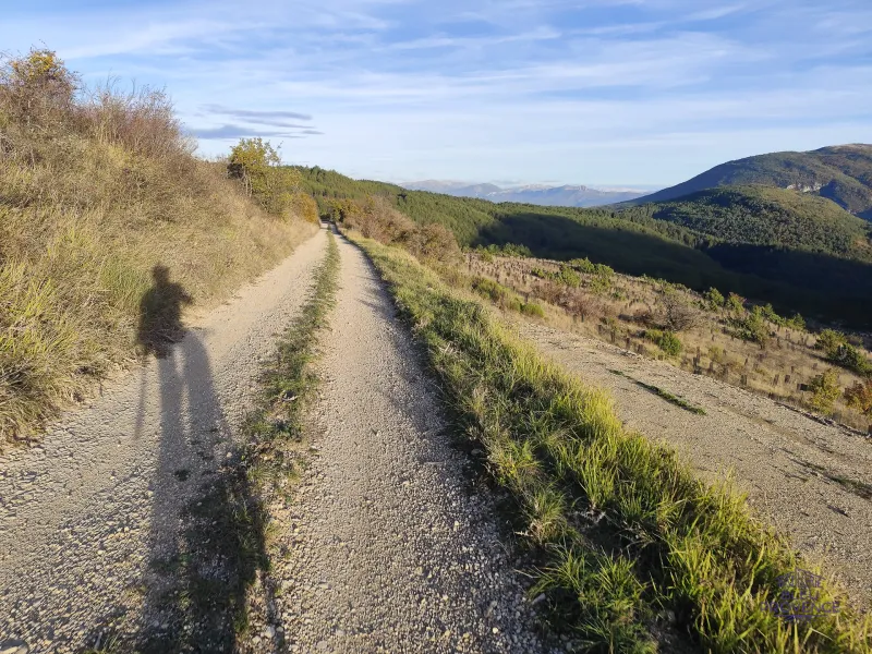 Final del día en las pistas de grava del sur