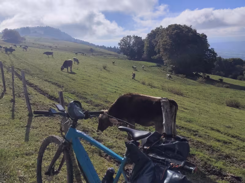 Remontar la Salève en bicicleta