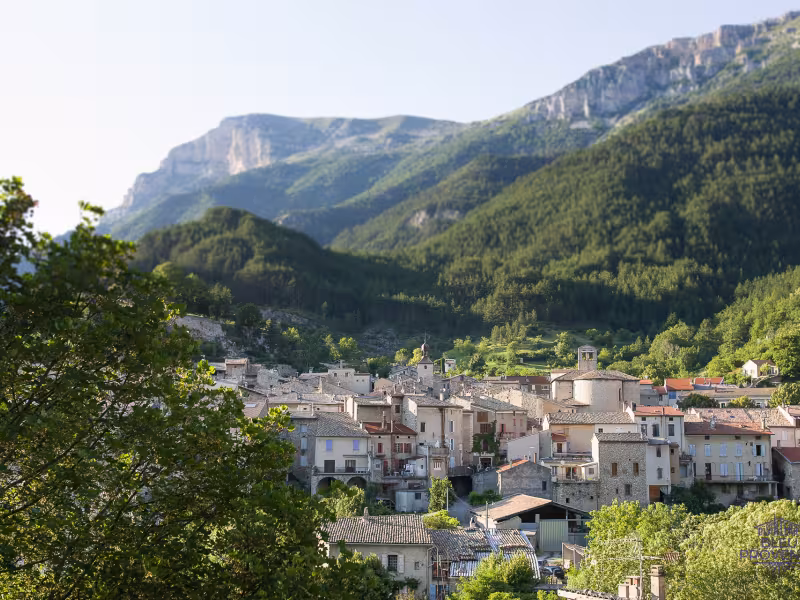 Pueblo de Châtillon-en-Diois