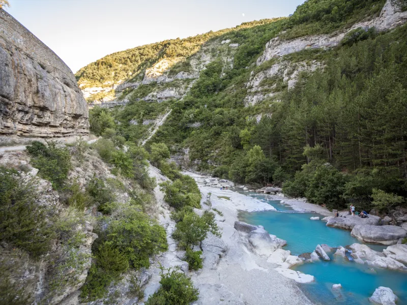 Las aguas turquesas del Méouge