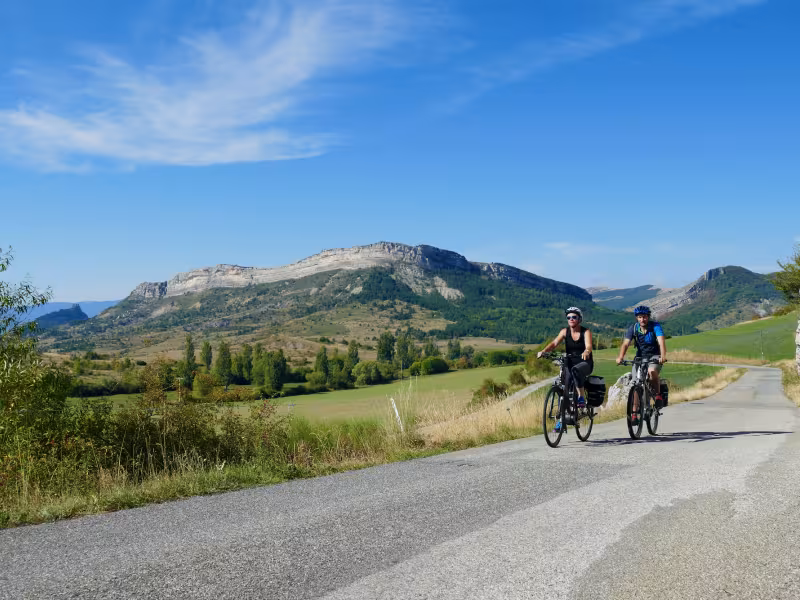 Entre Sisteron y Digne-les-Bains por el macizo de Monges
