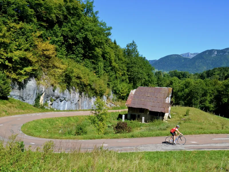La subida al Col du Frêne