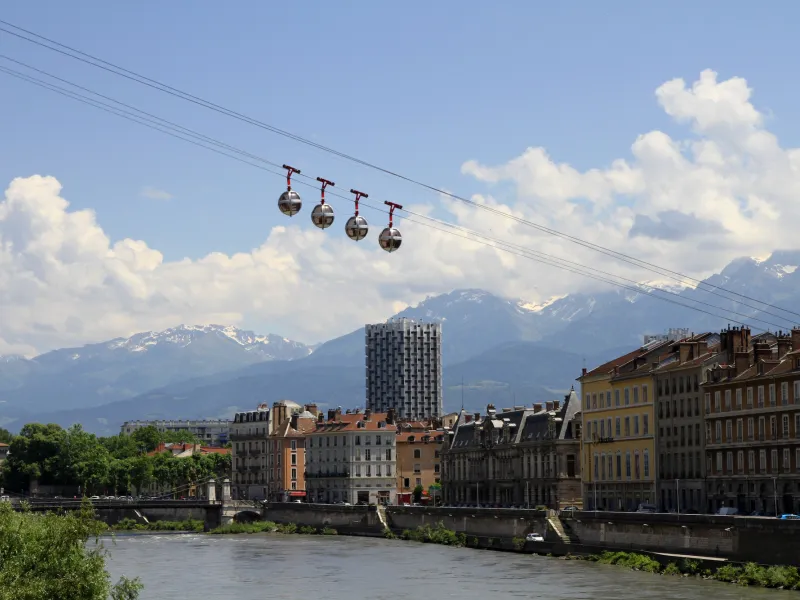 Grenoble, en el corazón de los Alpes