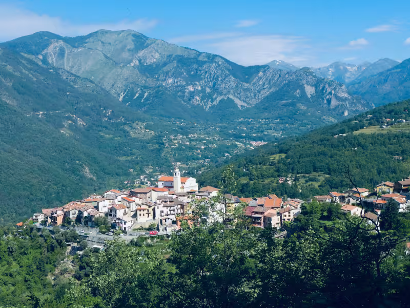 La Bollene-Vésubie, un pueblo típico de los Alpes Marítimos