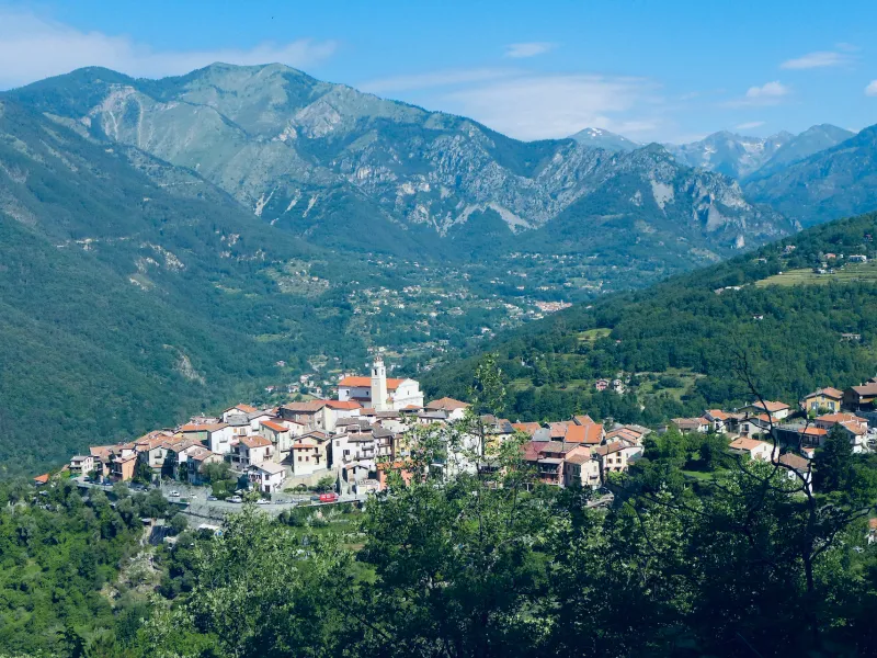 La Bollene-Vésubie, un pueblo típico de los Alpes Marítimos