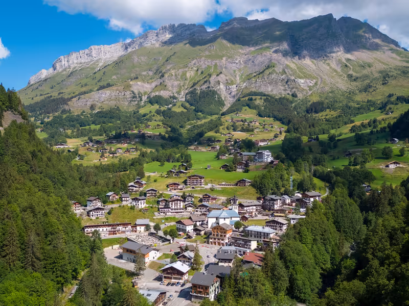 La Giettaz, estación de Val d'Arly