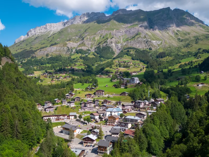 La Giettaz, estación de Val d'Arly