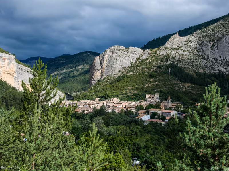 El famoso pueblo de Orpierre