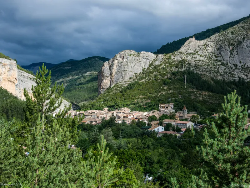 El famoso pueblo de Orpierre