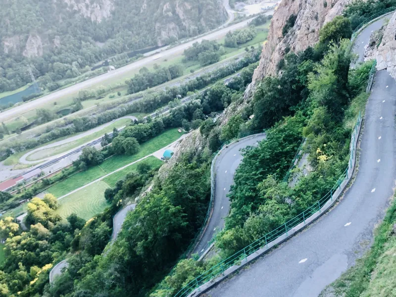 Les Lacets de Montvernier, una visita obligada para ascensos y descensos