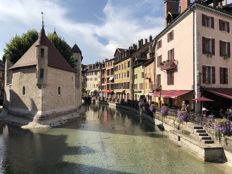 Los canales de Annecy