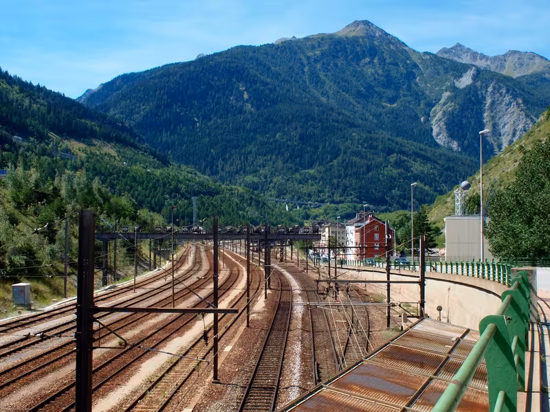 Modane, nudo ferroviario alpino