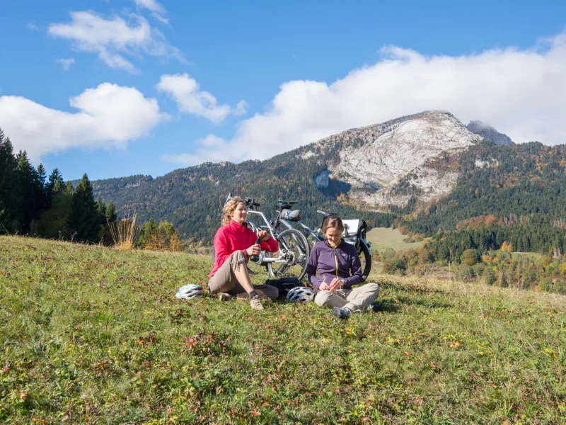 Merienda en las P'tites Routes du Soleil