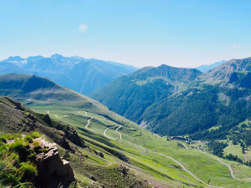 RGA en la variante entre Barcelonnette y Saint-Étienne-de-Tinée
