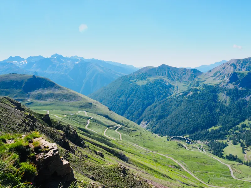 RGA en la variante entre Barcelonnette y Saint-Étienne-de-Tinée
