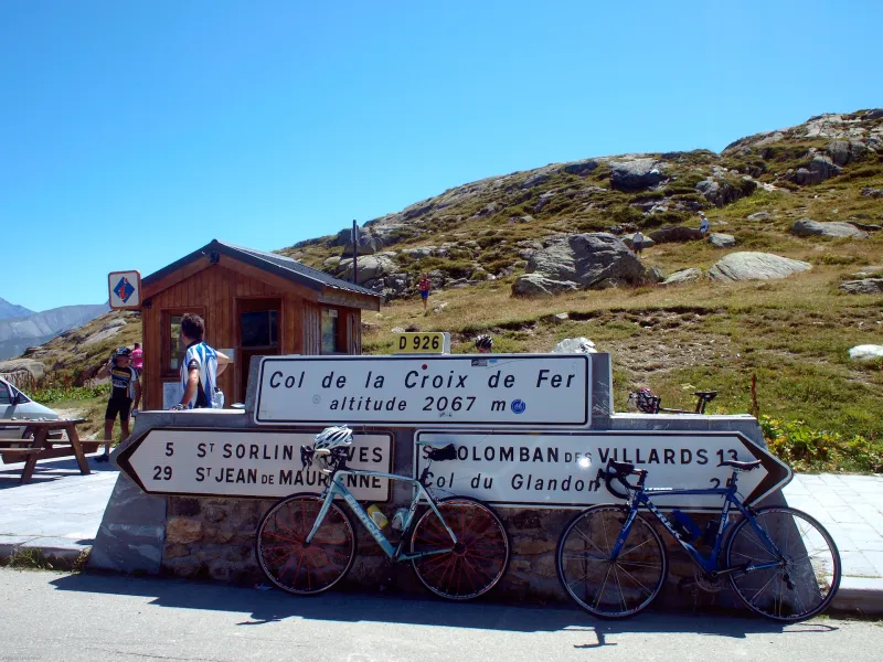 Cumbre del puerto de la Croix de Fer