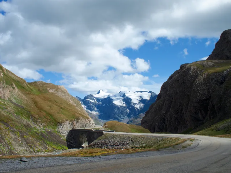 Cumbres y glaciares en Haute-Maurienne Vanoise