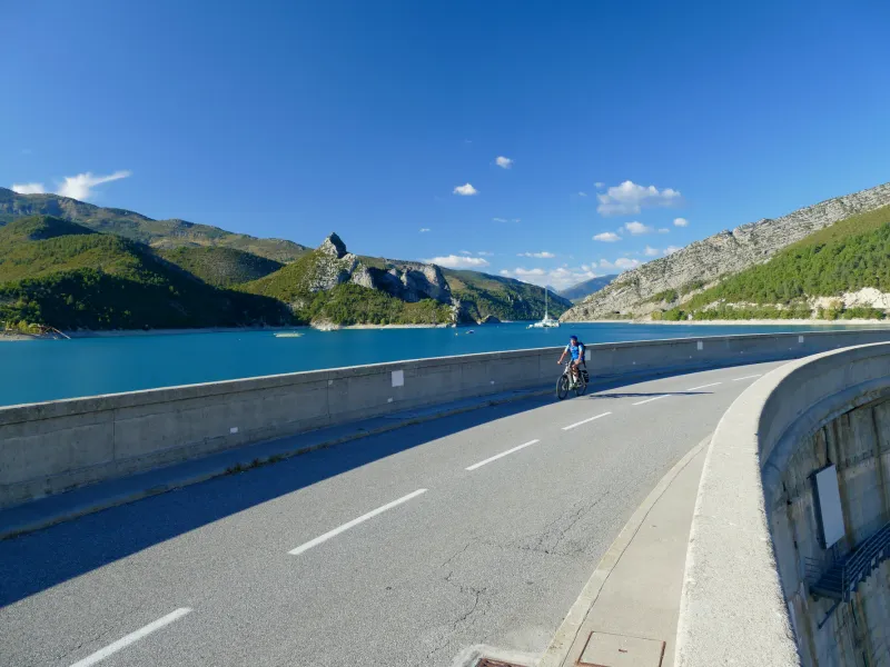 En la presa de Castillon