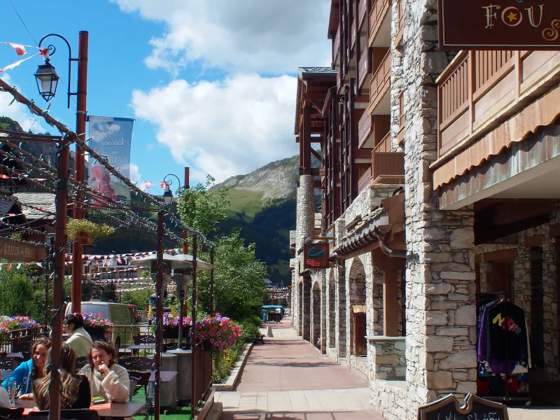 Val d'Isère, estación de 5 estrellas al pie del Col de L'Iseran