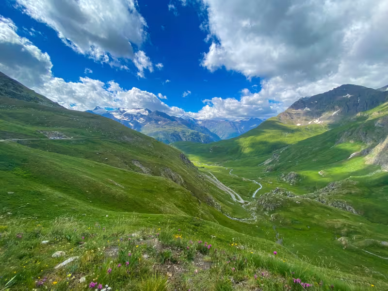 Lado norte Col de l'Iseran