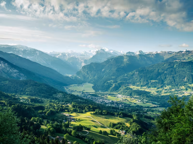 Vista de Samoens
