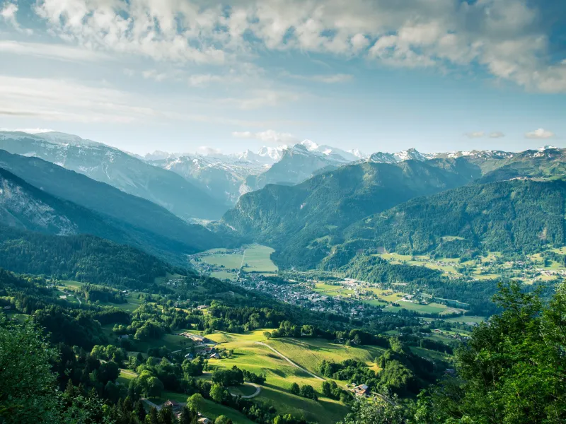 Vista de Samoens