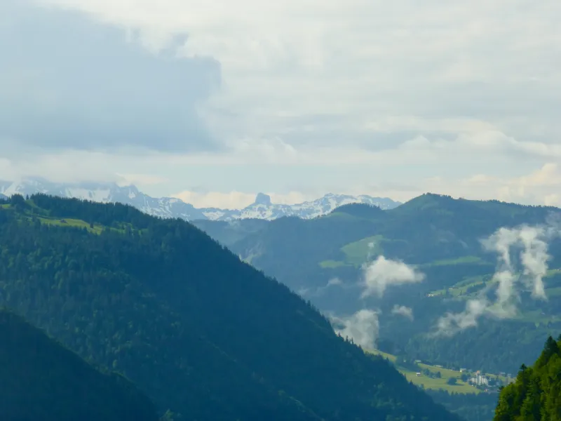 Vista de la Pierra Menta desde el Col des Saisies