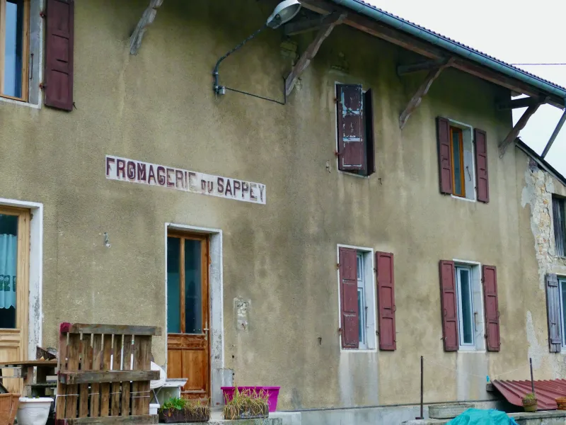 Antigua quesería al pie de la Salève