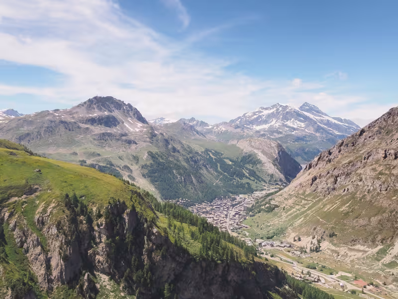 En el Col de l'Iseran