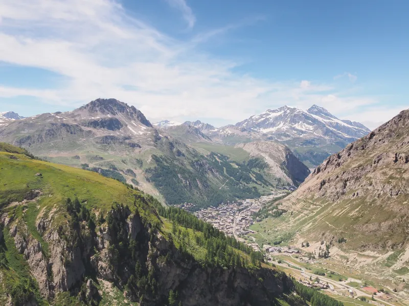 En el Col de l'Iseran