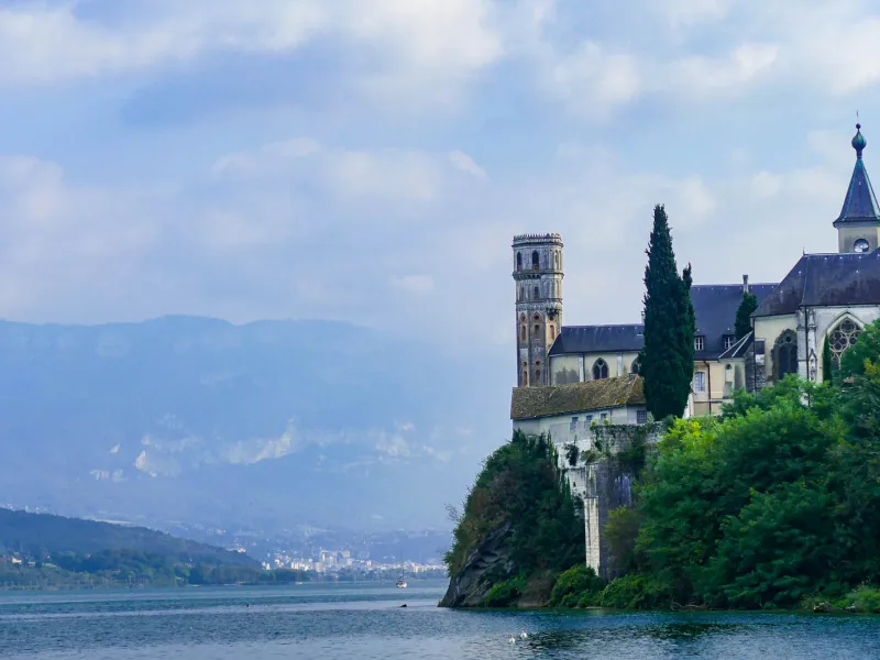 Abadía de Hautecombe - lac du bourget