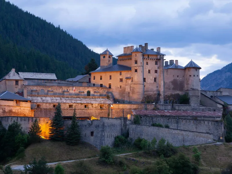 Fortificaciones de Chateau-Queyras en el valle del Guil