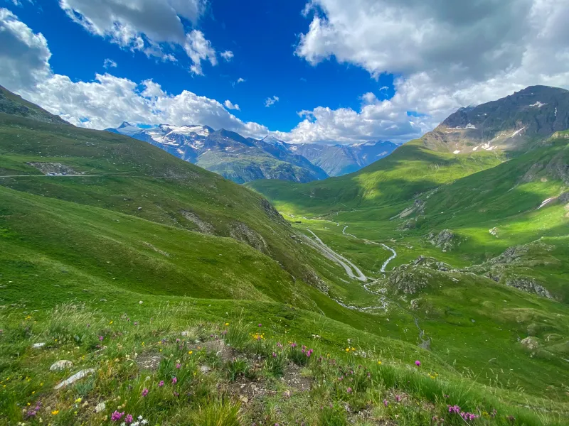 Cara sur del Col de l'Iseran en Haute-Maurienne - Vanoise