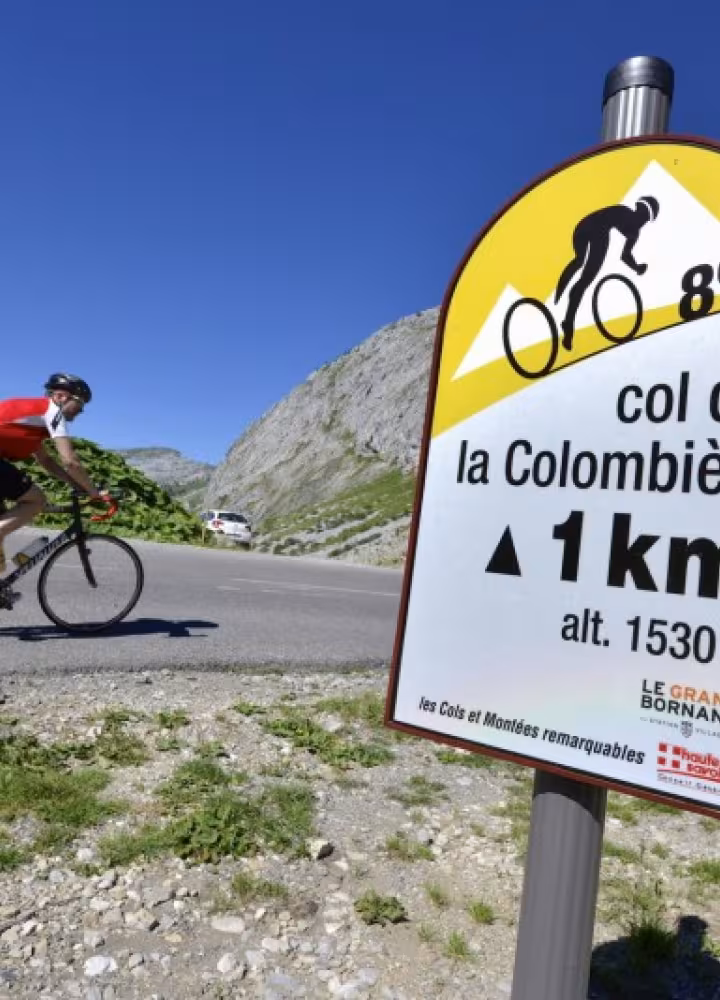 Bolardo del Col de la Colombière