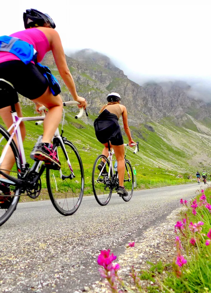 Al pie del Iseran a la salida de Val d'Isère