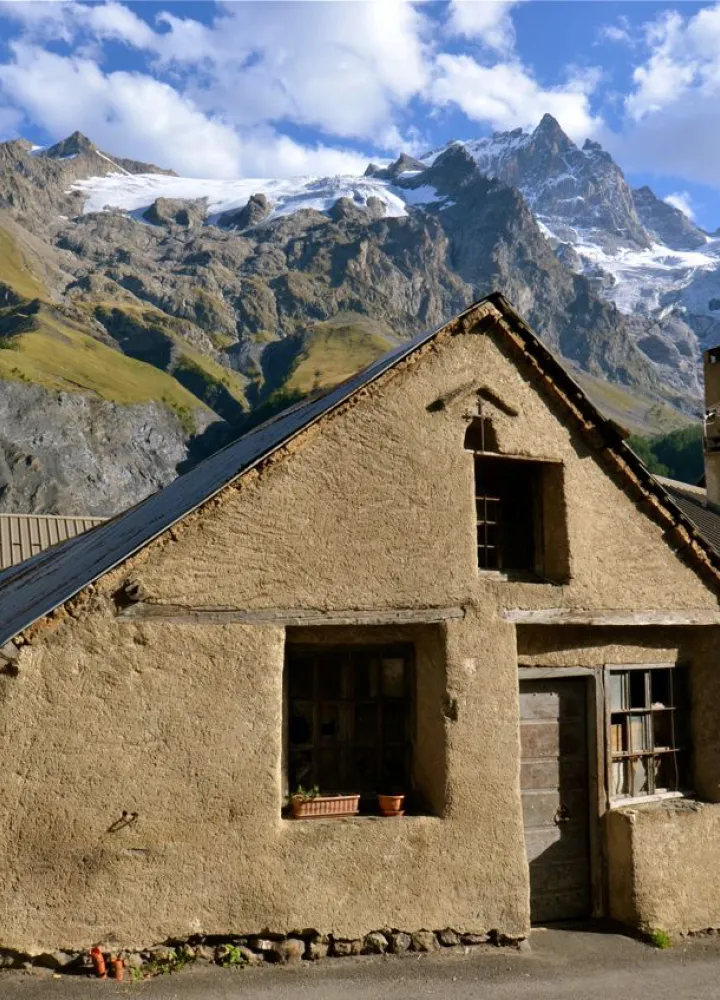 La Meije, vista desde La Grave