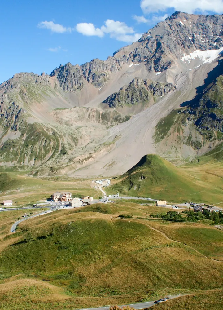 El Col du Lautaret entre La Grave y Briançon